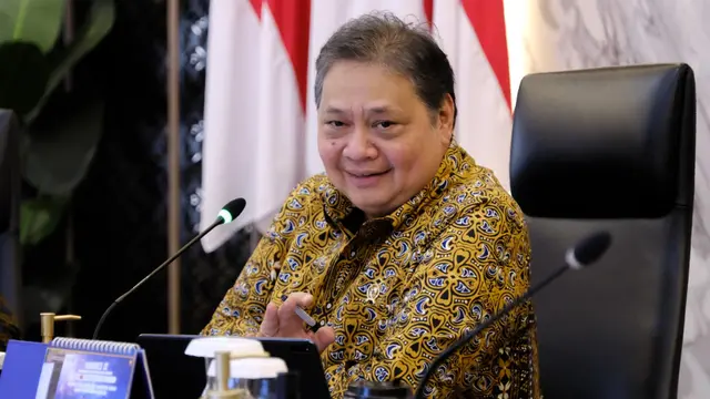 Menteri Koordinator Bidang Perekonomian Airlangga Hartarto, selaku Ketua Dewan Nasional Kawasan Ekonomi Khusus (KEK). (Foto: Kemenko Perekonomian)