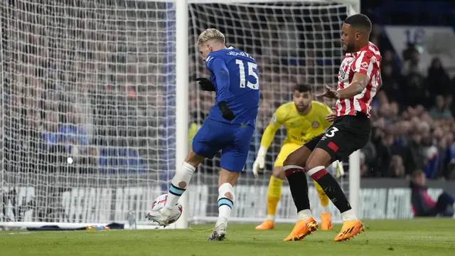 Hasil Liga Inggris: Chelsea Dipermalukan Brentford di Stadion Stamford Bridge