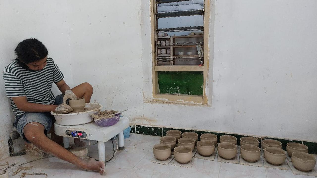 AB Pottery Meningkatkan Daya Saing UMKM Lokal ke Pasar Global Melalui BRI UMKM EXPO(RT) 2025