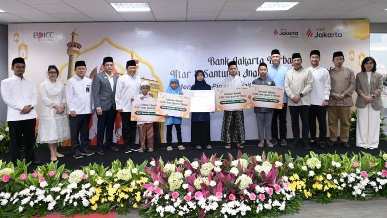 Bank Jakarta Salurkan Santunan Rp1,7 Miliar dan Siapkan Posko Mudik Lebaran 2026