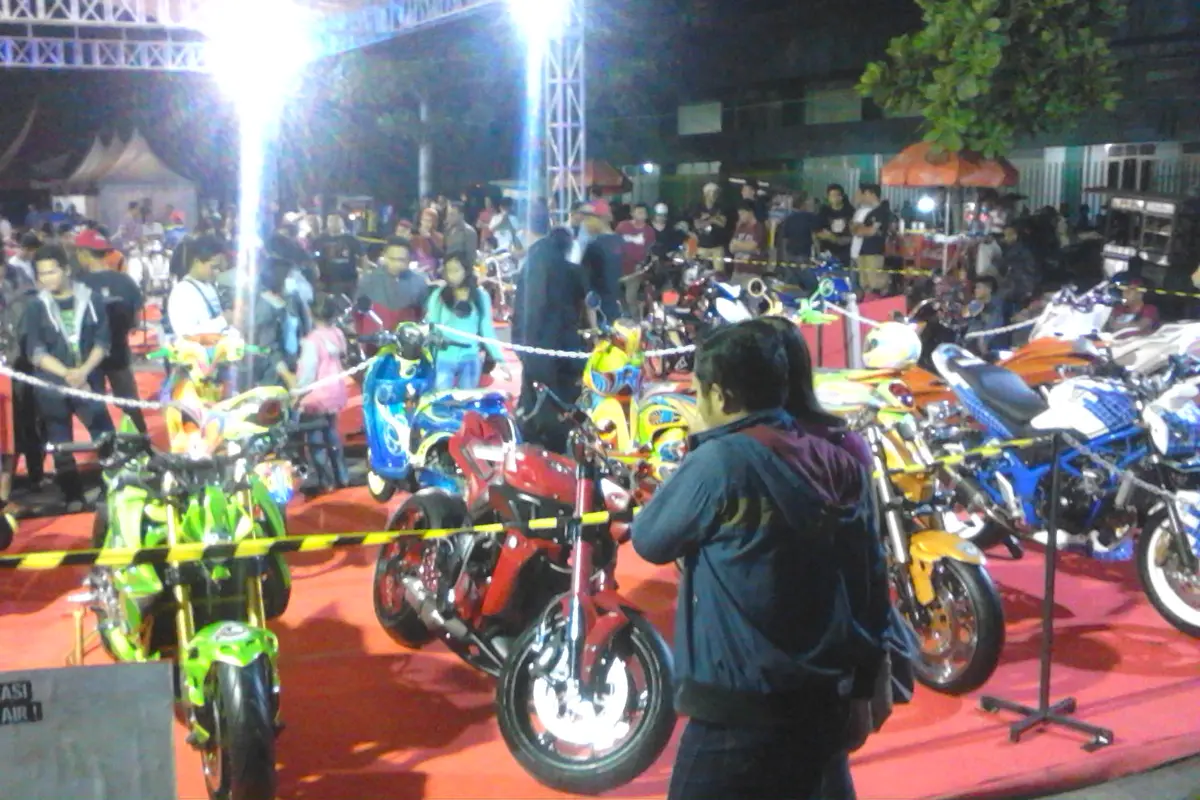 AHM Gelar Kontes Modifikasi Motor Terbesar di Indonesia