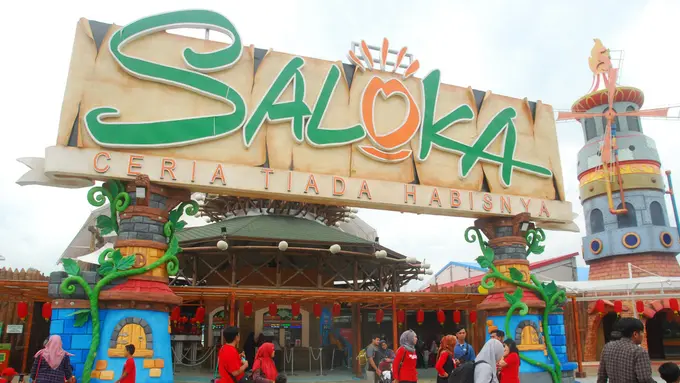 7 Wahana Paling Seru di Saloka Park yang Wajid Dicoba Bareng Keluarga