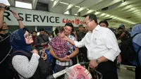 Menteri Perhubungan Budi Karya meninjau kesiapan mudik di Bandara Soekarno-Hatta (Foto: Dok Kemenhub)