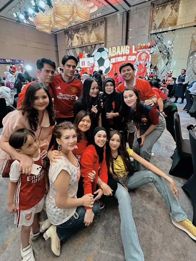 10 Potret Artis di Pesta Ultah Anak Lesti Kejora dan Rizky Billar, Bertabur Bintang