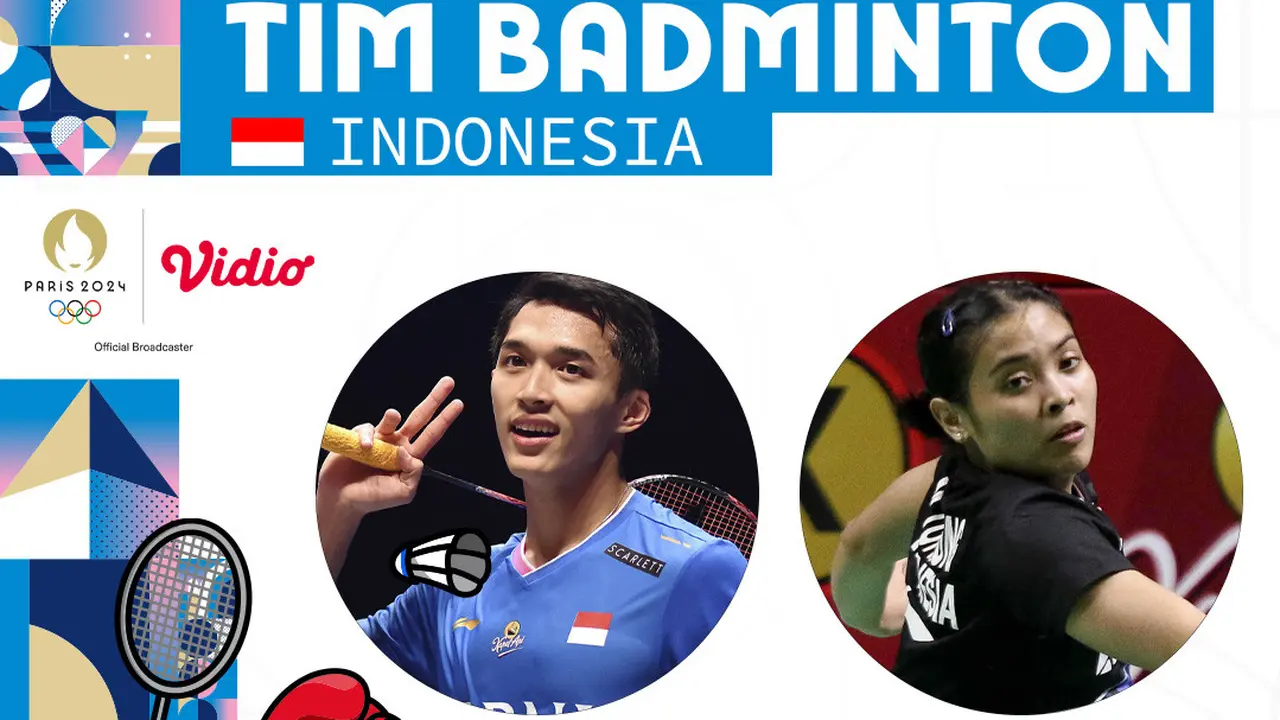 Olimpiade 2024 - Profil Atlet Badminton Indonesia di Olimpiade Paris 2024