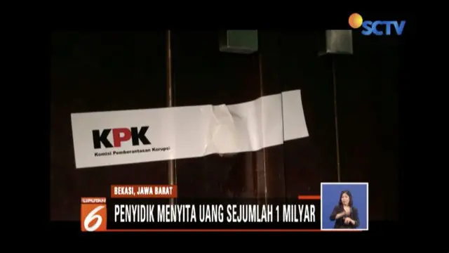10 karyawan Dinas PUPR Kabupaten Bekasi terkena operasi tangkap tangan KPK terkait perizinan properti.