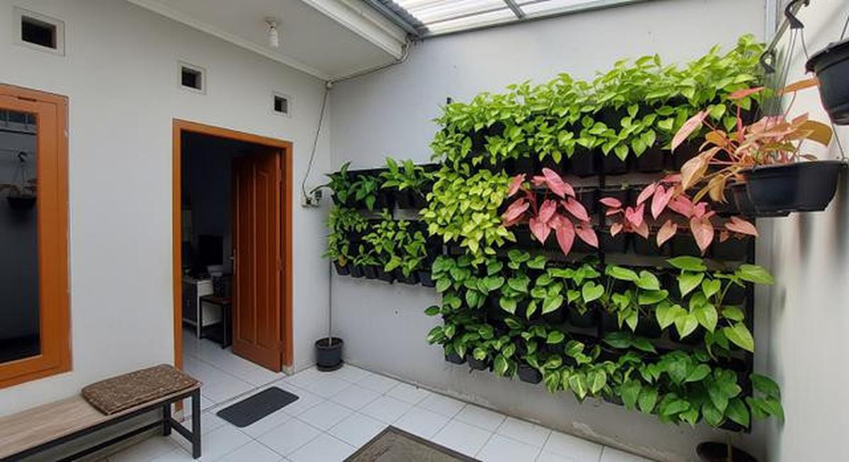 10 Desain Teras Sederhana dengan Area Hijau untuk Rumah Lebih Fungsional