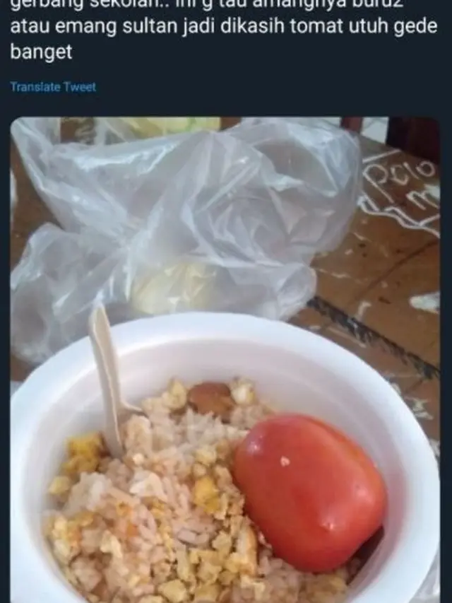 6 Potret Makanan Minta Porsi Lebih Ini Bikin Geleng Kepala