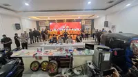 Pihak kepolisian terus mendalami kasus kerusuhan berujung penjarahan di Kota Makassar, Sulawesi Selatan (Sulsel). (Liputan6.com/Fauzan)