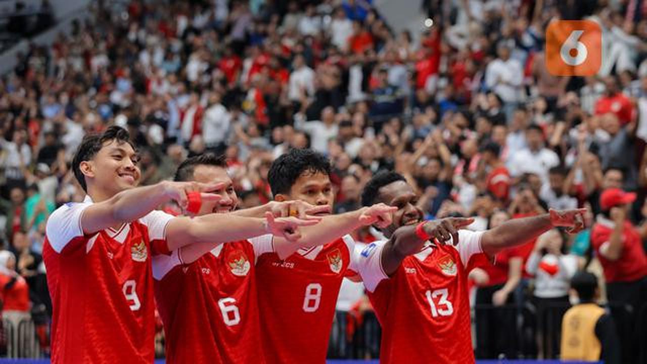 Indonesia Arena Full House, Pemain Timnas Futsal Indonesia Tak Gentar Hadapi Iran