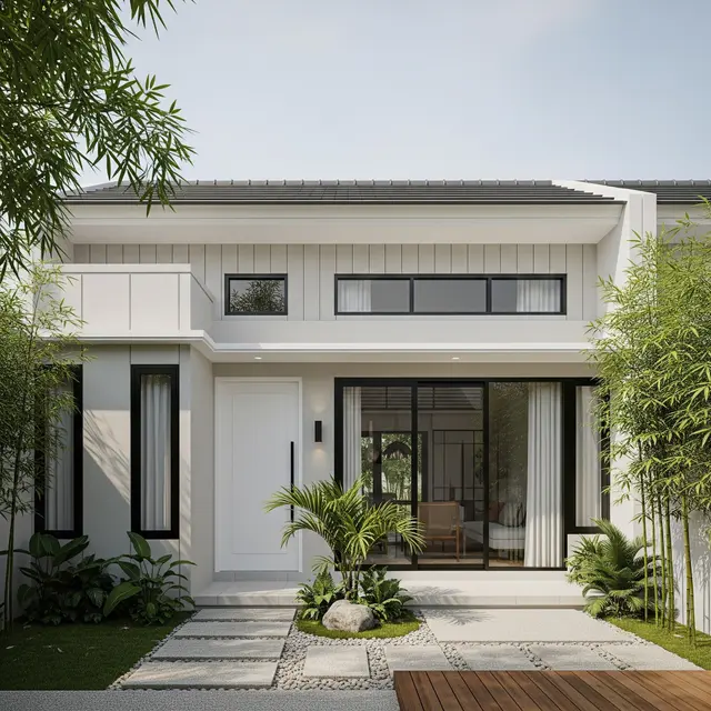 Model Rumah Sederhana Tapi Mewah Gaya Japandi