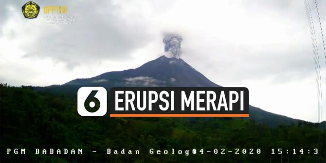 VIDEO: Kondisi Terkini Gunung Merapi Usai Erupsi