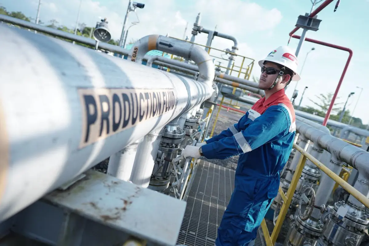 PT Pertamina EP (PEP) berhasil memproduksi minyak dan gas (migas) melampaui target hingga 124,9 persen di Prabumulih Field pada akhir tahun 2025. Dok Pertamina EP
