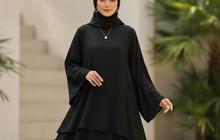 7 Model Gamis Abaya Hitam Polos Super Elegan, Inspirasi Tampil Simple Tapi Fashionable