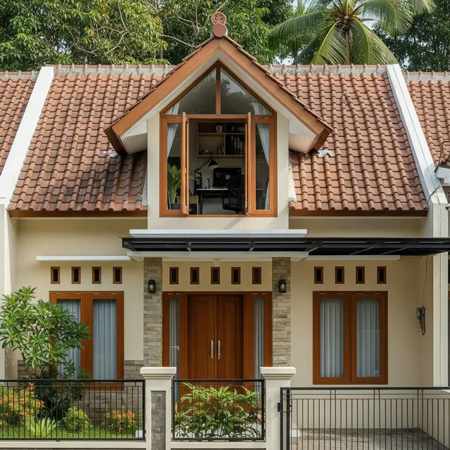 9 Model Rumah Mungil tapi Punya Loteng Multifungsi untuk Kerja, Solusi Lahan Terbatas