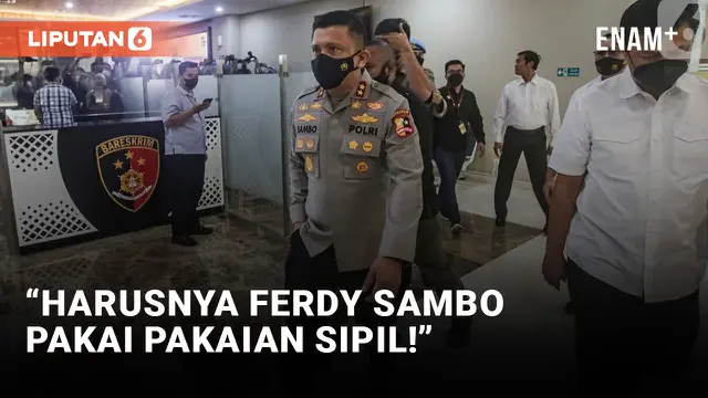 Ferdy Sambo Kenakan Seragam Dinas Saat Diperiksa, Pengacara Brigadir J Geram