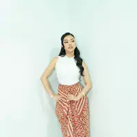 Inspirasi Mini Dress Pattern ala Naura Ayu (Instagram/@naura.ayu)