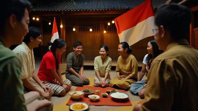 tradisi barikan makanan