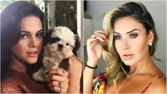Neymar Jr, pesona dan talenta nya di dalam lapangan membuat banyak wanita cantik terpukau. Baik dari model atau artis ternama hingga bintang reality show Brazil. (Kolase foto-foto Instagram)