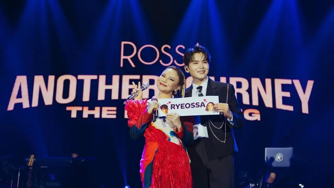 Rossa dan Ryeowook Super Junior. (Instagram/ itsrossa910)