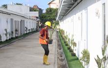 Pemprov DKI Lengkapi Huntara Warga Bantaran Rel Senen dengan Air PAM dan Listrik PLN