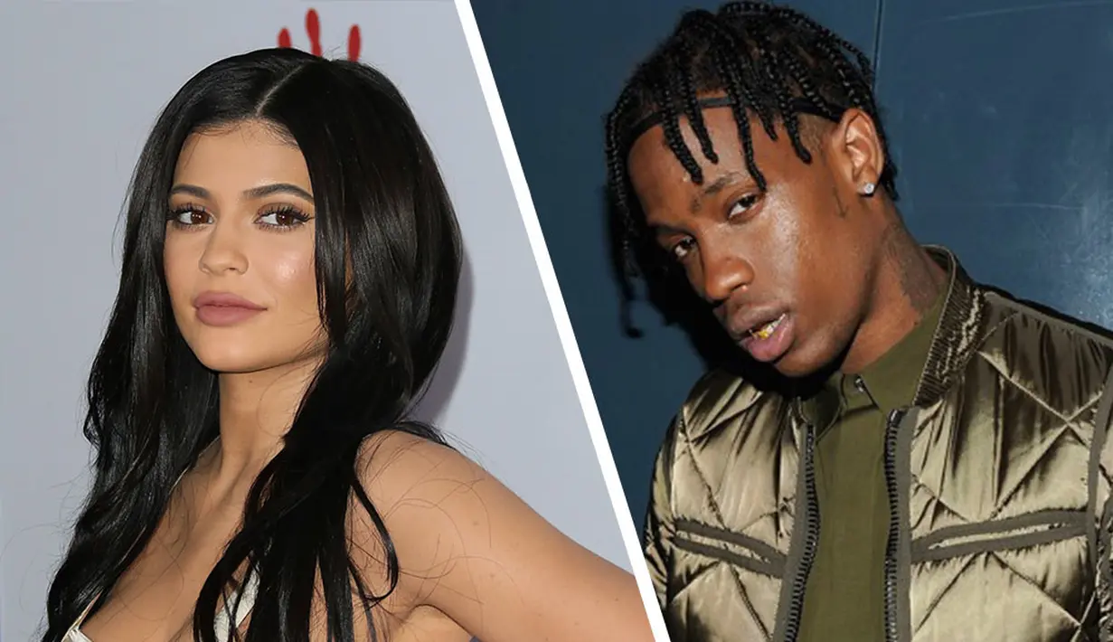 "Kini Kylie sangat bahagia memulai sebuah keluarga dengan Travis Scott," jelas sumber itu. (Girlfriend Magazine)