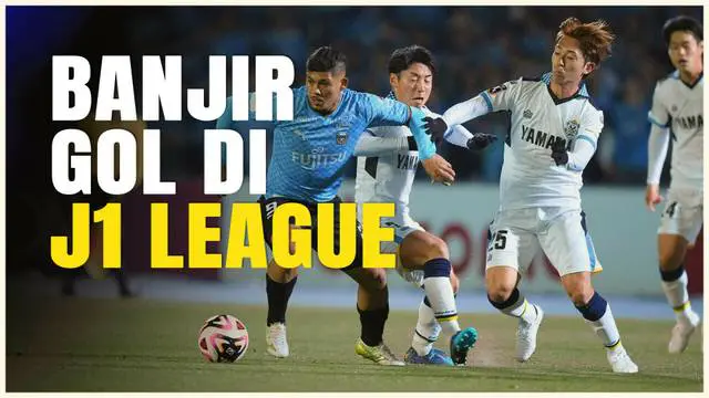 VIDEO: Banjir Gol di J1 League Musim ini Saat Kawasaki Frontale Hadapi Jubilo Iwata