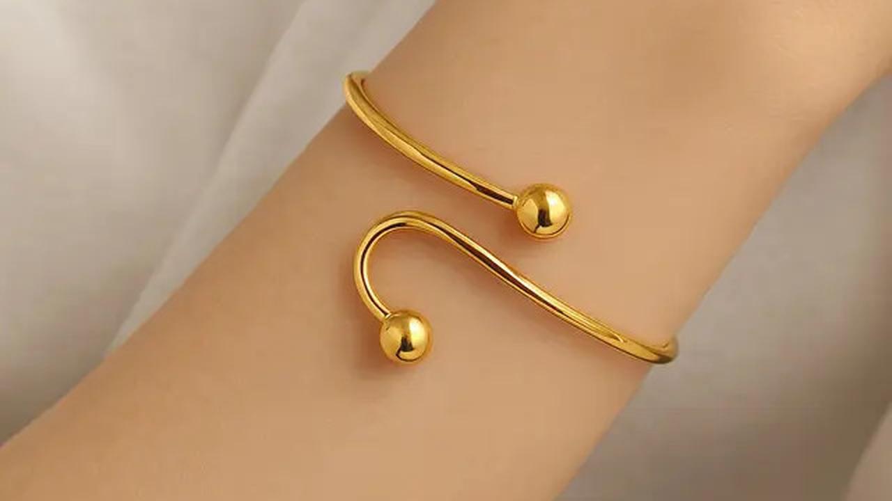 7 Model Gelang Emas Bola Kecil 2--5 Gram Kombinasi Spiral Modern