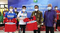 Pelepasan Tim All England. (dok. Humas PP PBSI)