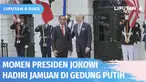 Presiden Jokowi hadiri jamuan santap malam antara para pemimpin negara-negara ASEAN dengan Presiden Amerika Serikat, Joe Biden di Gedung Putih, Washington DC. Dalam acara jamuan santap malam ini, Presiden Jokowi didampingi Menteri Luar Negeri Retno M...