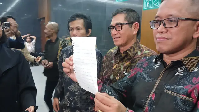Tim kuasa hukum Muhammad Kerry Adrianto Riza (Nur Habibie/Liputan6.com)