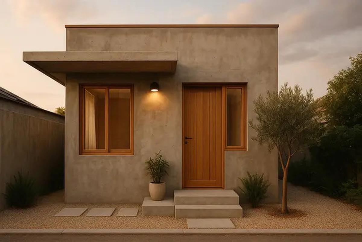 8 Inspirasi Rumah Sederhana Rp70 Jutaan di Lahan Terbatas, Desain Minimalis Kekinian di 2025