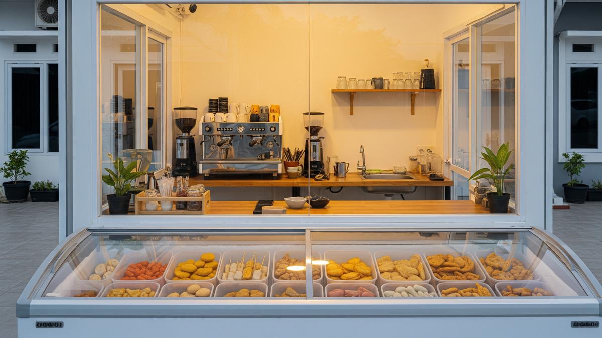 6 Ide Kombinasi Warung Kopi Kecil dan Counter Frozen Food Depan Rumah: Potensi Bisnis Menjanjikan
