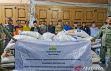 Pemkot Subulussalam Salurkan Tujuh Ton Bantuan Beras untuk Korban Banjir
