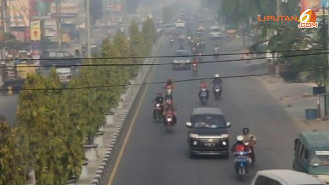  VIDEO Hujan di Riau Belum Hilangkan Bencana  Kabut  Asap  