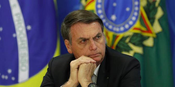 VIDEO: Belum Divaksin, Presiden Brasil Protes Ditolak Masuk Stadion
