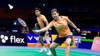 Ganda campuran Indonesia Jafar Hidayatullah/Felisha Alberta Nathaniel Pasaribu melangkah ke babak 16 besar Korea Open 2025.&nbsp;Jafar/Felisha menang mudah atas pasangan Makau Leong Iok Chong/Ng Weng Chi di Suwon Gymnasium, Rabu (24/9).&nbsp;(foto: PBSI)