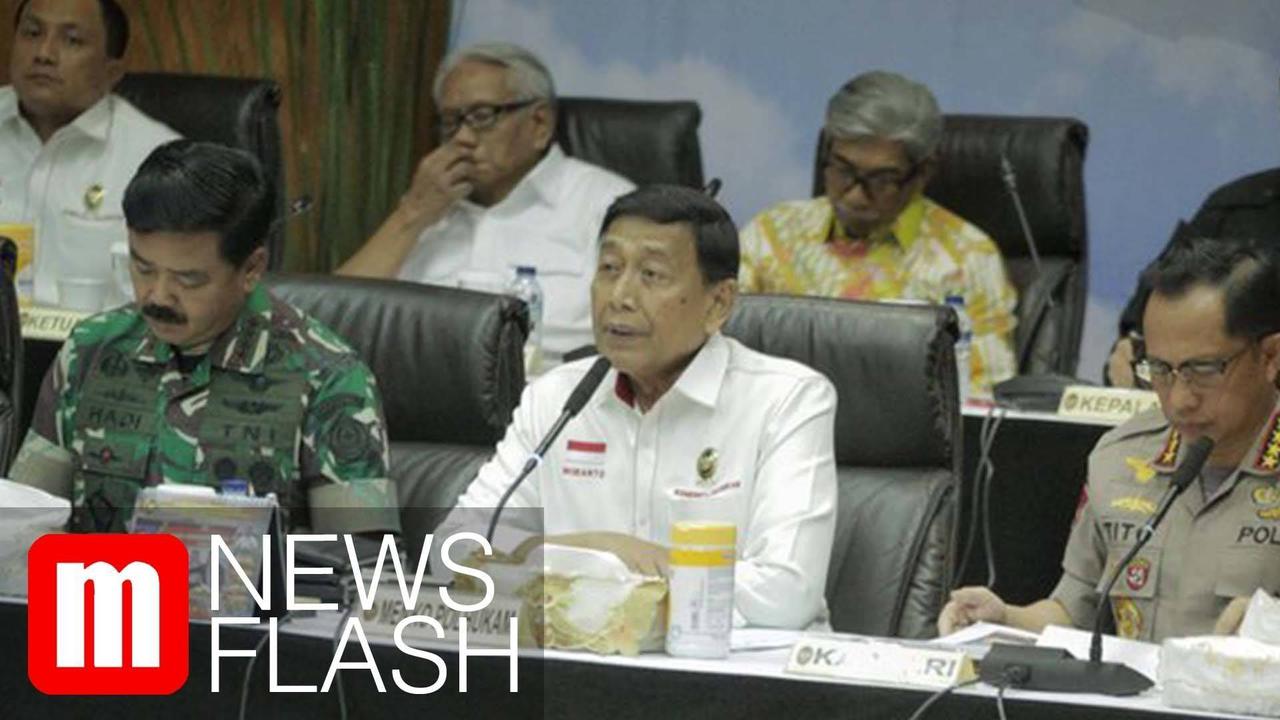 VIDEO: Wiranto Sebut Demo Penolakan Undang-Undang Tidak Penting