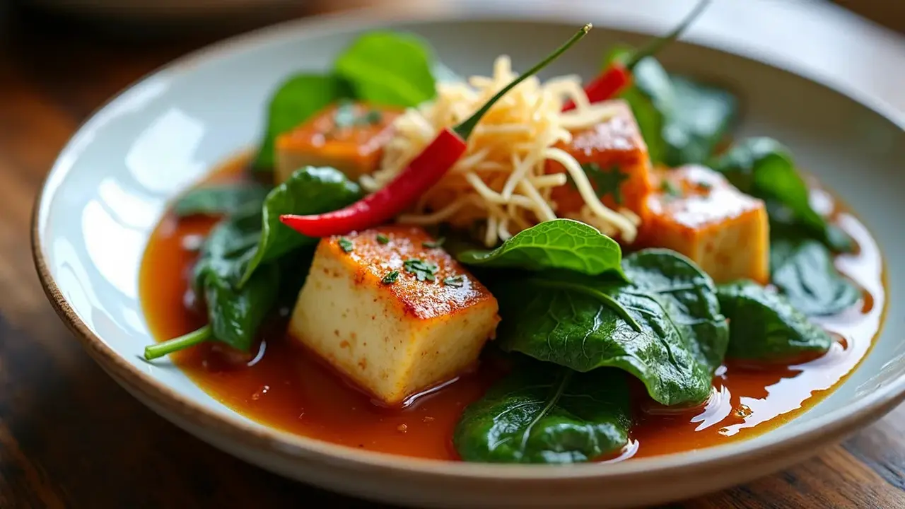Resep Tahu Bayam Saus Tiram