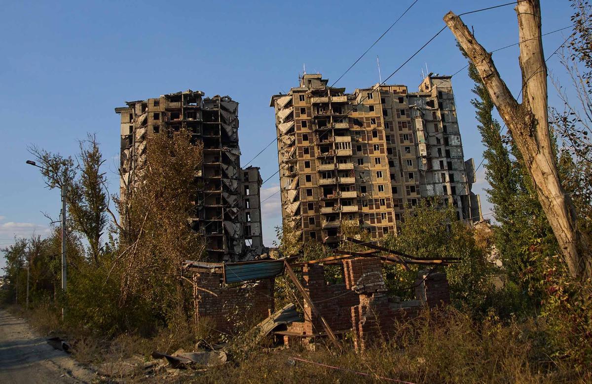 FOTO: Penampakan Wilayah  Donetsk Ukraina, Kini di Bawah Kendali Rusia