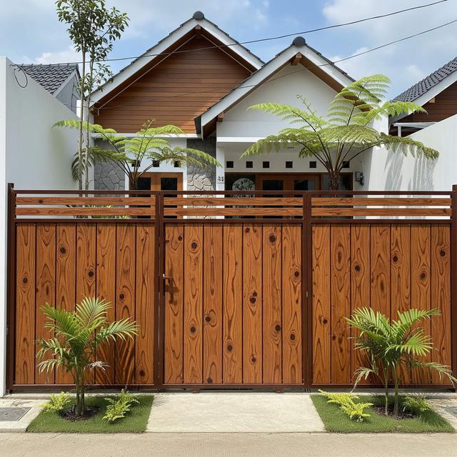 Pagar Baja Ringan untuk Rumah Tipe Kecil