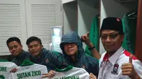 Manajer Timnas U-16 Kelik Wirawan sebelum laga Indonesia vs Laos. (Istimewa/Liputan6.com)