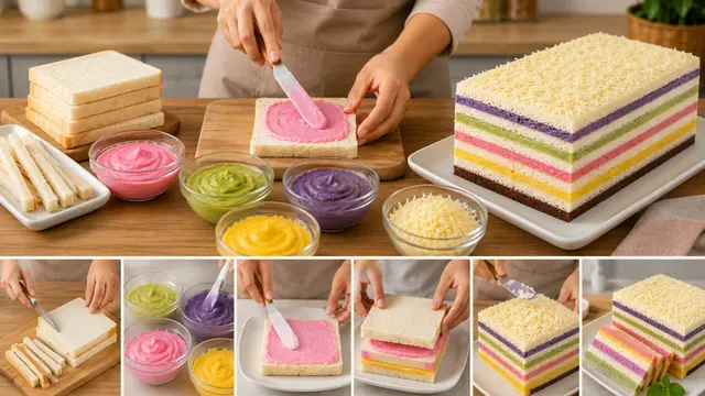 Kue Lapis Roti Tawar