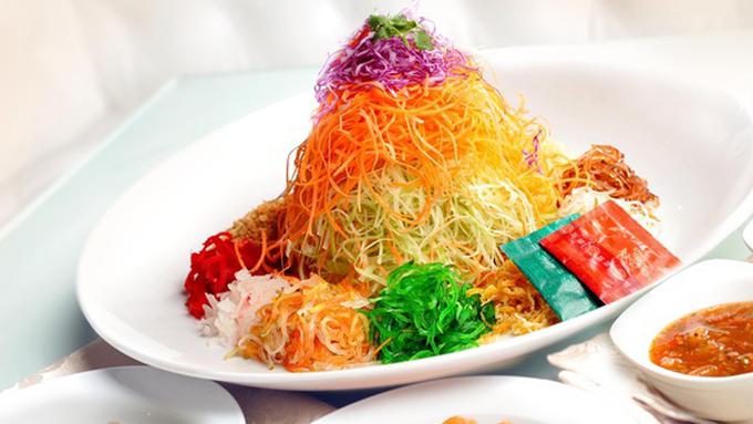Resep Kreasi Makanan Unik  Imlek  Yu Sheng Lifestyle 