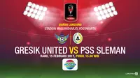 Persegres Gresik United vs PSS Sleman (Liputan6.com/Abdillah)