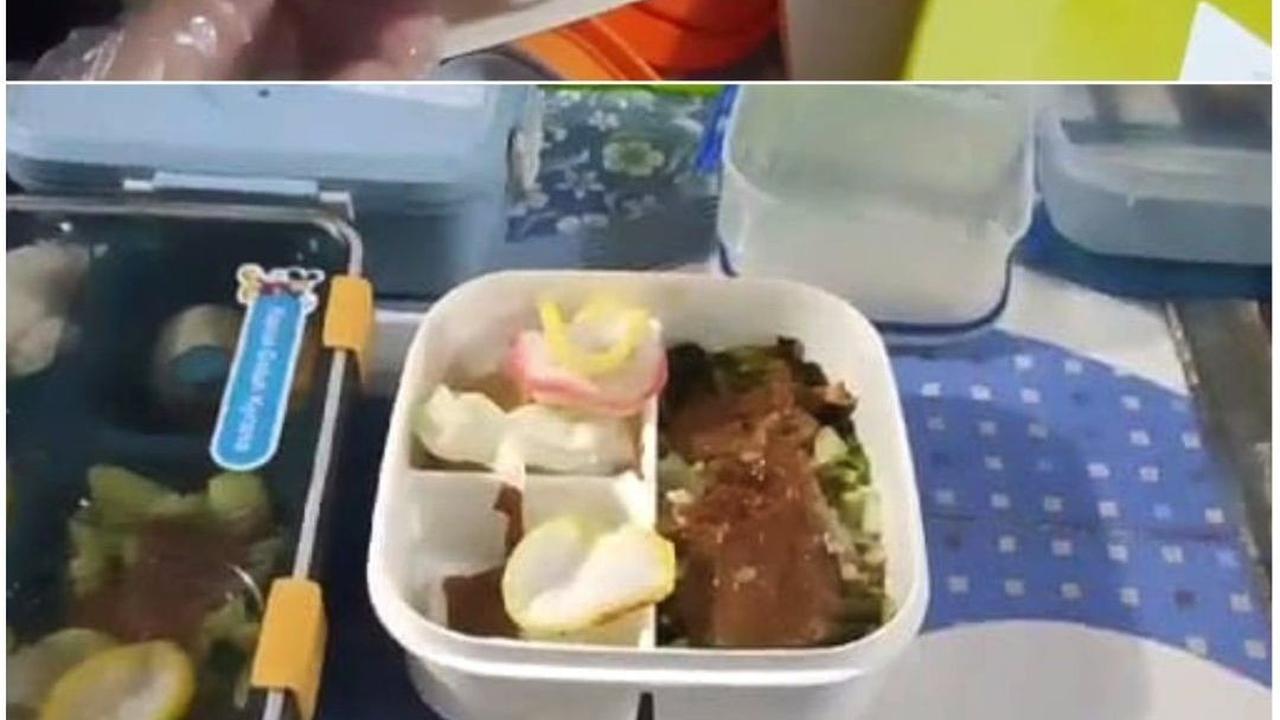FOTO: Terungkap, Ini Penampakan Uji Coba Makan Siang Gratis Prabowo-Gibran Harga Rp15 Ribu