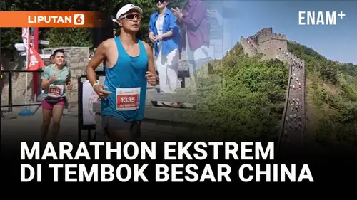 VIDEO: Ribuan Pelari Ramaikan Great Wall Marathon 2025