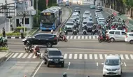 Pada hari ini, Rabu (17/7/2024) peraturan ganjil genap Jakarta tetap diberlakukan.