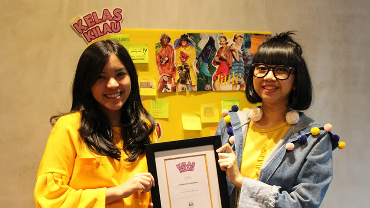 Diana Rikasari memberikan workshop khusus kepada pemenang Sunsilk Kelas Kilau