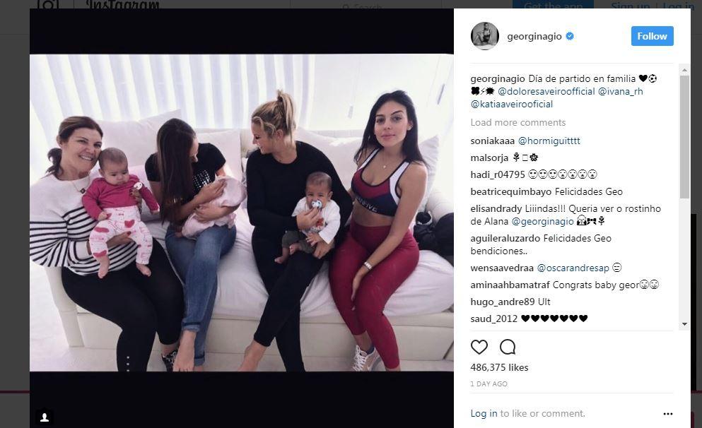 Kekasih Cristiano Ronaldo, Georgina Rodriguez.